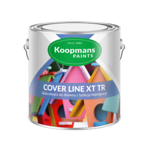 Lakierobejca z funkcją impregnacji COVER LINE XT